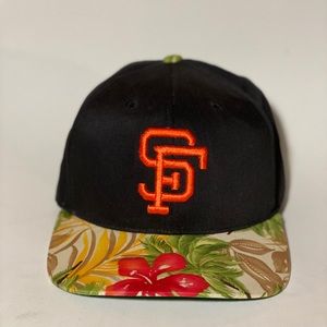 Floral San Francisco Giants hat